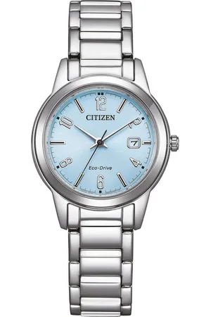 Citizen Solaruhr FE1241-71L, Armbanduhr, Damenuhr, Edelstahlarmband, Datum