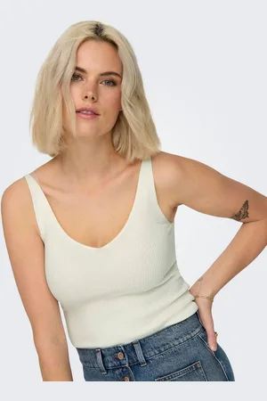 JDY Stricktop NANNA S/L TOP KNT NOOS