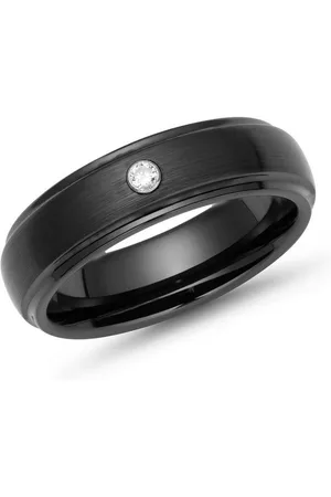Unique Fingerring Exklusiver Schwarzer Keramikring kratzfest KR0008cz - Verkäufer: Jewelry GmbH