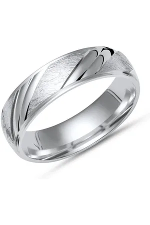 Unique Silberring Silberring eisgekratzt aus 925 Silber 5mm R8501 - Verkäufer: Jewelry GmbH