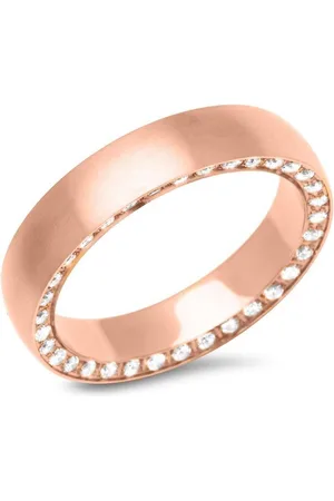 Unique Fingerring Rosé vergoldeter Ring aus Edelstahl 4,9 mm breit R9237cz - Verkäufer: Jewelry GmbH