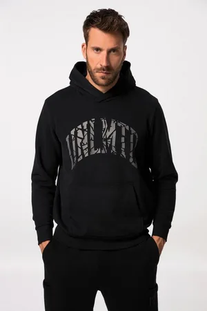 JP 1880 Sweatshirt Hoodie Fitness Sweater Brustprint - Verkäufer: Popken Fashion Group