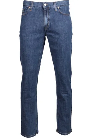 Alberto 5-Pocket-Jeans Herren Jeans Pipe regular fit - blue 31/32 (1-tlg) - Verkäufer: Mack Mode