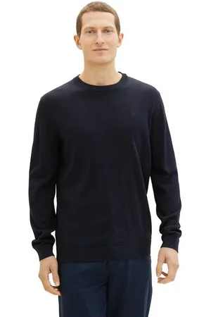 TOM TAILOR Sweatshirt Basic Crewneck Knit (1-tlg) - Verkäufer: SAGATOO