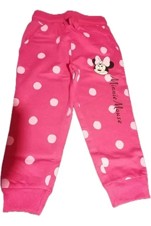 Disney Jogginghose Minnie Maus Jogginghose für Mädchen, Grau & Pink, Größen 104-134 - Verkäufer: kaufhaus-chemnitz