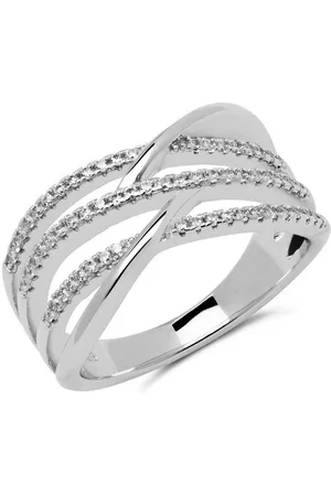 Unique Silberring Ring Sterlingsilber Zirkonia SR0415 (Größe: 60mm) - Verkäufer: Jewelry GmbH