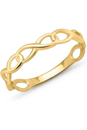 Unique Goldring Ring Unendlichkeitssymbol 333er Gold (8K Gelbgold) GR0088 - Verkäufer: Jewelry GmbH