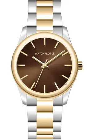 Watchpeople Quarzuhr BS Audrey WP BSL024-01, flach, schlicht, bunt, bicolor - Verkäufer: Gigandet