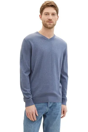 TOM TAILOR Sweatshirt Basic V-Neck Knit (1-tlg) - Verkäufer: SAGATOO