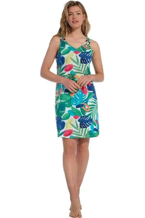Pastunette Strandkleid Damen Sommer Kleid (1-tlg) Farbenfrohes Design - Verkäufer: HELLER-SHOES