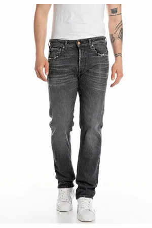 Replay Straight-Jeans GROVER in vielen verschiedenen Waschungen, mit Stretch
