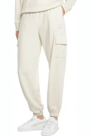 PUMA Jogginghose Hose Cargo Sweatpants Tr, G S, F iv glo glo elastischer Hosenbund mit Kordelzug - Verkäufer: Big Leshopski