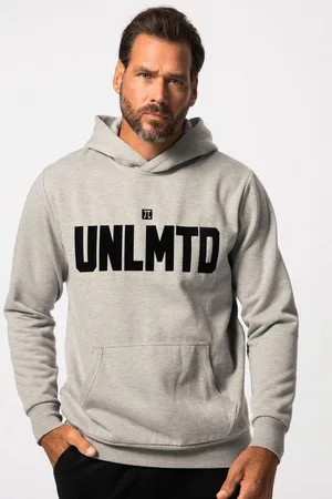 JP 1880 Sweatshirt Hoodie Fitness Sweat Kapuze Flock-Print - Verkäufer: Popken Fashion Group