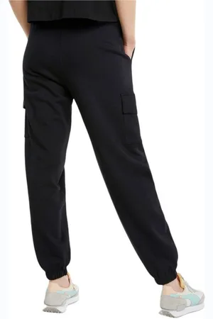 PUMA Jogginghose Hose Cargo Sweatpants Tr, G XS, F black elastischer Hosenbund mit Kordelzug - Verkäufer: Big Leshopski