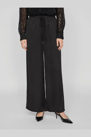 VILA Schlupfhose VIELLETTE HW WIDE PANTS-NOOS