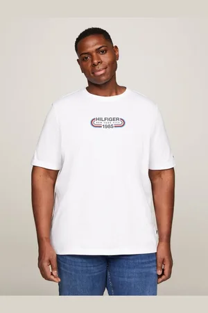 Tommy Hilfiger T-Shirt BT-HILFIGER TRACK GRAPHIC TEE-B Große Größen