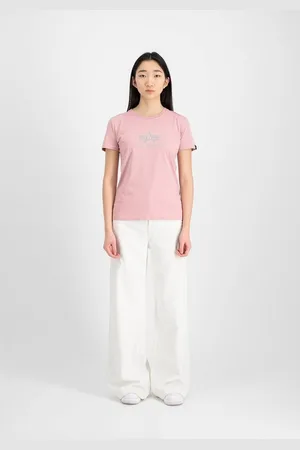 Alpha Industries T-Shirt Women - T-Shirts New Basic T Glitter Women