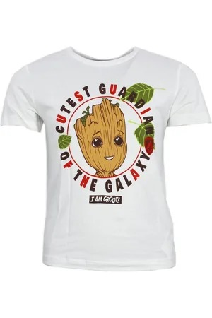 Marvel Print-Shirt Guardians of the Galaxy Baby Groot Kinder T-Shirt Shirt Baumwolle, Gr. 98 bis 116 - Verkäufer: WS-Trend