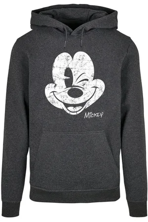 Absolute Cult Kapuzensweatshirt Herren Mickey Mouse - Distressed Hoody (1-tlg)