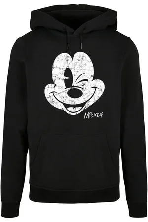 Absolute Cult Kapuzensweatshirt Herren Mickey Mouse - Distressed Hoody (1-tlg)