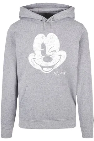 Absolute Cult Kapuzensweatshirt Herren Mickey Mouse - Distressed Hoody (1-tlg)