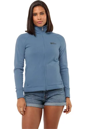 Jack Wolfskin Fleecejacke WALDSEE JKT W mit Wollanteil