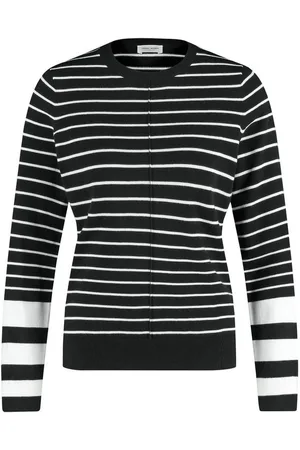 Gerry Weber Rundhalspullover 978036-35701 Ringelmuster - Verkäufer: MichaelaX-Fashion-Trade