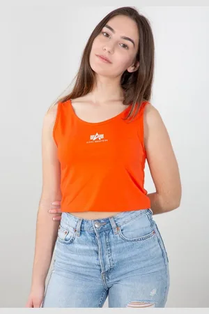 Alpha Industries Muskelshirt Women - Tanks Basic Crop-Tank SL Women