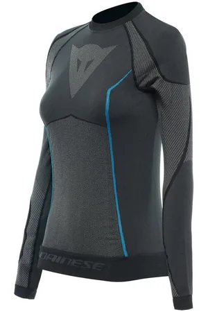 Dainese Funktionsunterhemd Dry LS Lady Funktionsshirt Schwarz / Blau (Packung) - Verkäufer: motorun