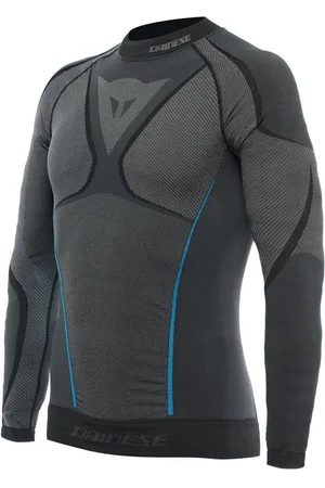 Dainese Funktionsunterhemd Dry LS Funktionsshirt Schwarz / Blau (Packung) - Verkäufer: motorun