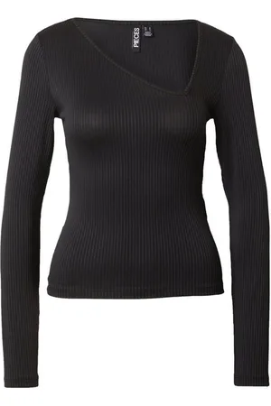 Pieces® Langarmshirt DARA (1-tlg) Plain/ohne Details - Verkäufer: Mary & Paul