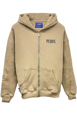 PEQUS Kapuzensweatjacke Chest Logo - Verkäufer: Release36