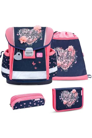 Belmil Rucksack Rucksack Classy ergonomisches Schulranzen-Set 4-teilig mit Brustgurt - Verkäufer: miniHeld ®