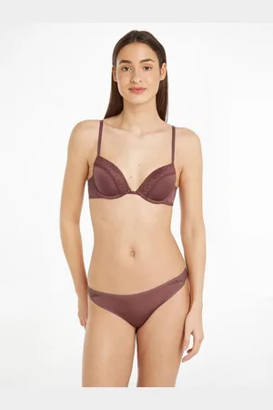 Calvin Klein Push-up-BH PUSH UP PLUNGE mit Print