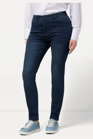 Ulla Popken Stretch-Hose Skinny-Jeans Sarah schmales Bein Stretch - Verkäufer: Popken Fashion Group