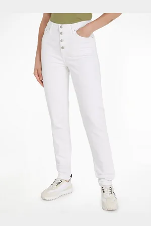 Calvin Klein Mom-Jeans in klassischer 5-Pocket-Form