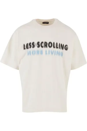2Y T-Shirt Herren 2Y Less Scrolling Oversize Tee (1-tlg)