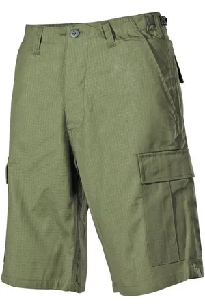 MFH Outdoorhose US Bermuda, BDU, Rip Stop, oliv - Verkäufer: Vehi Mercatus