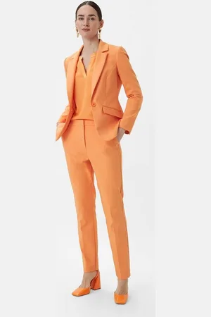 Comma, 7/8-Hose Slim: Hose mit Bügelfalten Logo - Verkäufer: s.Oliver