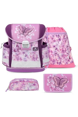 Belmil Rucksack Rucksack ergonomisches Schulranzen-Set 4-Teile "Chic Charms" Brustgurt - Verkäufer: miniHeld ®
