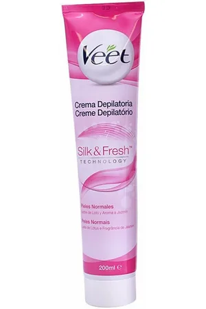 Veet Enthaarungscreme Silky & Fresh Depilatory Cream Normal Skin 200ml - Verkäufer: Parfümerie Wilhelm Haas