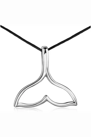 Materia Kettenanhänger Walflosse Delfin Flosse Anhänger Cut-Out KA-351, 925 Sterling Silber - Verkäufer: Schmuck