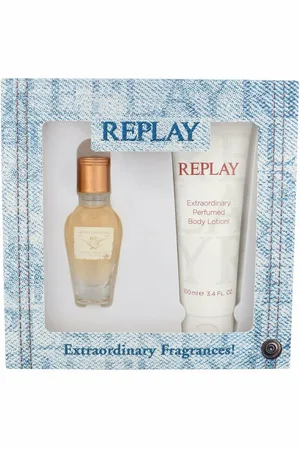 Replay Eau de Toilette Jeans Original Geschenkset 20ml EDT Spray+100ml Körperlotion - Verkäufer: Parfümerie Wilhelm Haas