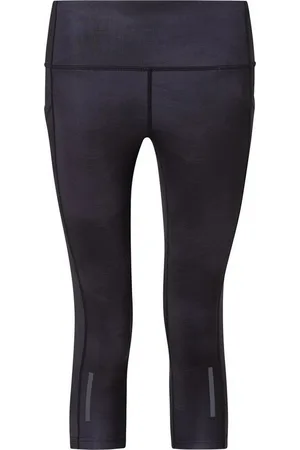 energetics Lauftights Da.-Tight 3/4 Corra 3/4 W AOP/BLACK - Verkäufer: gue-sport