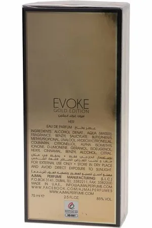 Ajmal Eau de Parfum Evoke Gold Eau De Parfum Spray 75ml für Frauen - Verkäufer: Parfümerie Wilhelm Haas
