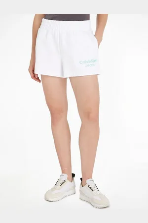 Calvin Klein Sweatshorts STACKED INSTITUTIONAL SHORTS mit Logoschriftzug