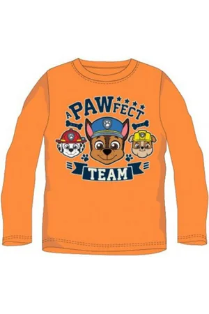 Paw Patrol T-Shirt Langarm-T-Shirt für Jungen - "PAWFECT TEAM" Design, 100% - Verkäufer: kaufhaus-chemnitz