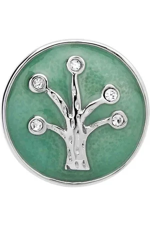 Unique Button Button Emaille in Form von Ast mit Zirkonia BT0030 - Verkäufer: Jewelry GmbH
