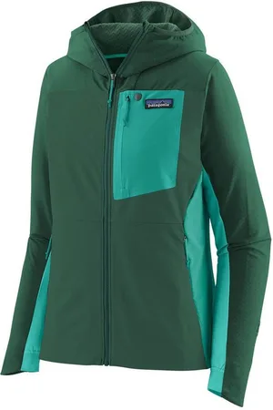 Patagonia Softshelljacke Ws R1 CrossStrata Hoody - Softshelljacke Damen Kapuze - Verkäufer: sportaktiv