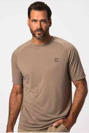 JP 1880 T-Shirt T-Shirt Fitness Halbarm Rücken-Print - Verkäufer: Popken Fashion Group